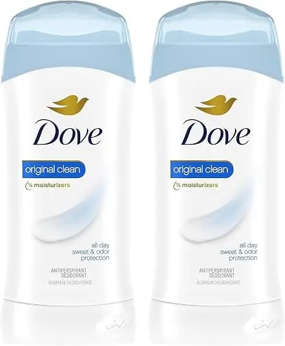Dove Antiperspirant Deodorant Stick Original Clean 2.6 oz 2…