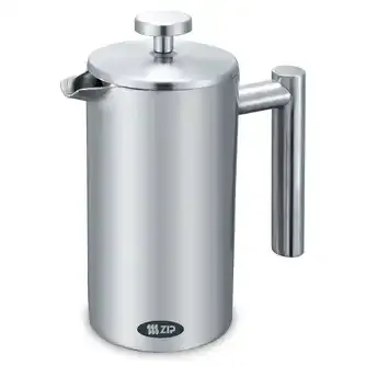 Zip Pinnacle 350ml Stainless Steel Double Wall Plunger