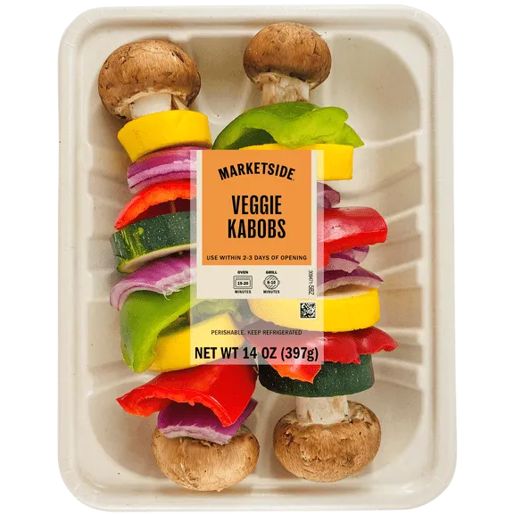 Marketside Fresh Veggie Grillers, 2ct $6.14 $3.07/count