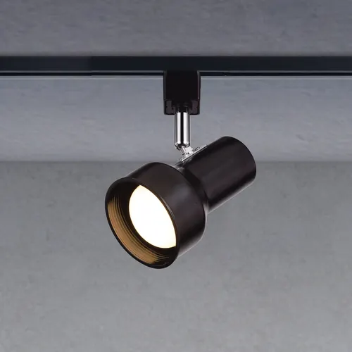 Patriot Lighting® Step 1-Light Black Track Lighting Head