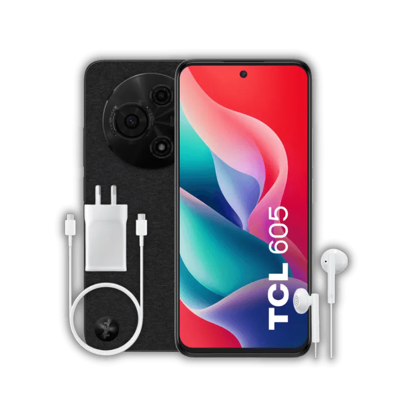 Celular TCL 605 6.67" 8GB 256GB Black RV