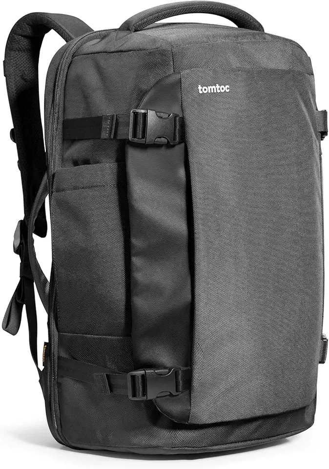 Travel Backpack 40L, TSA Friendly Flight Approved Carry-on Luggage Hand Water-resistant Lightweight Business Rucksack, Durable Large Weekender Bag Daypack Fits 17.3 Inch Laptop, PFAS Free