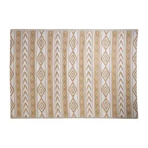 Buitenkleed tribal - beige - 160x230 cm