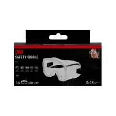 Vernebrille 4800c1 klar sprutsikker tettsittende