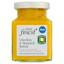 Tesco Finest Gherkin And Mustard Relish 190G