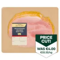 SuperValu Signature Tastes Delicatessen Crumbed Irish Ham (120 g) Open Product Description