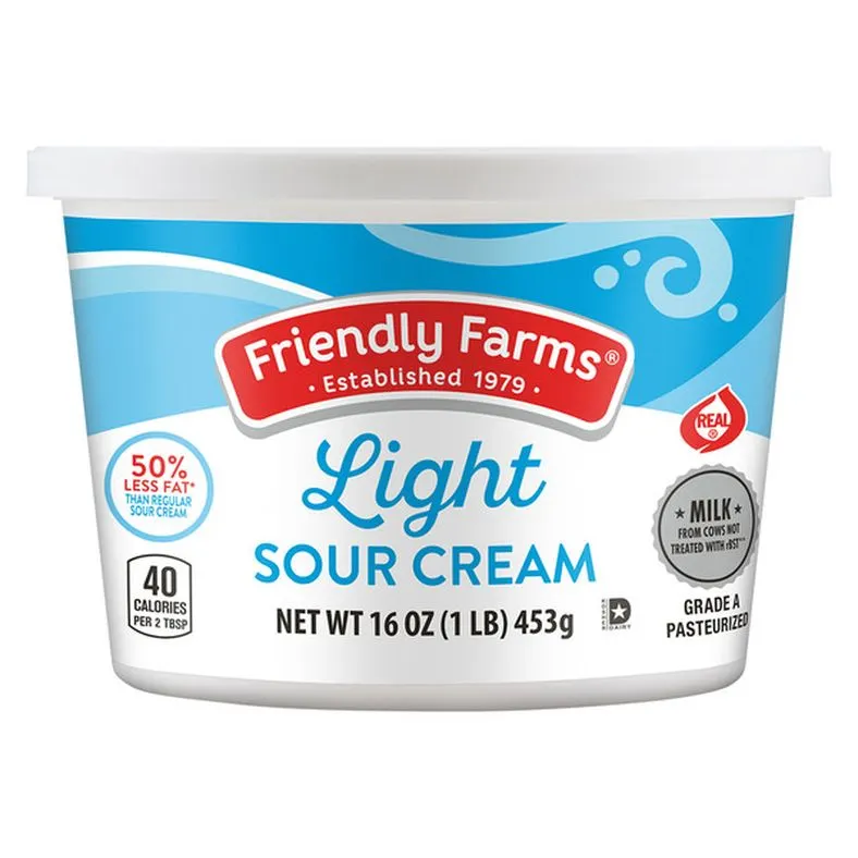 Friendly Farms Light Sour Cream