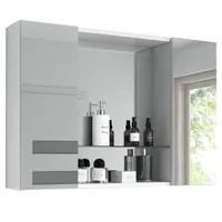 Spiegelschrank Debby weiß