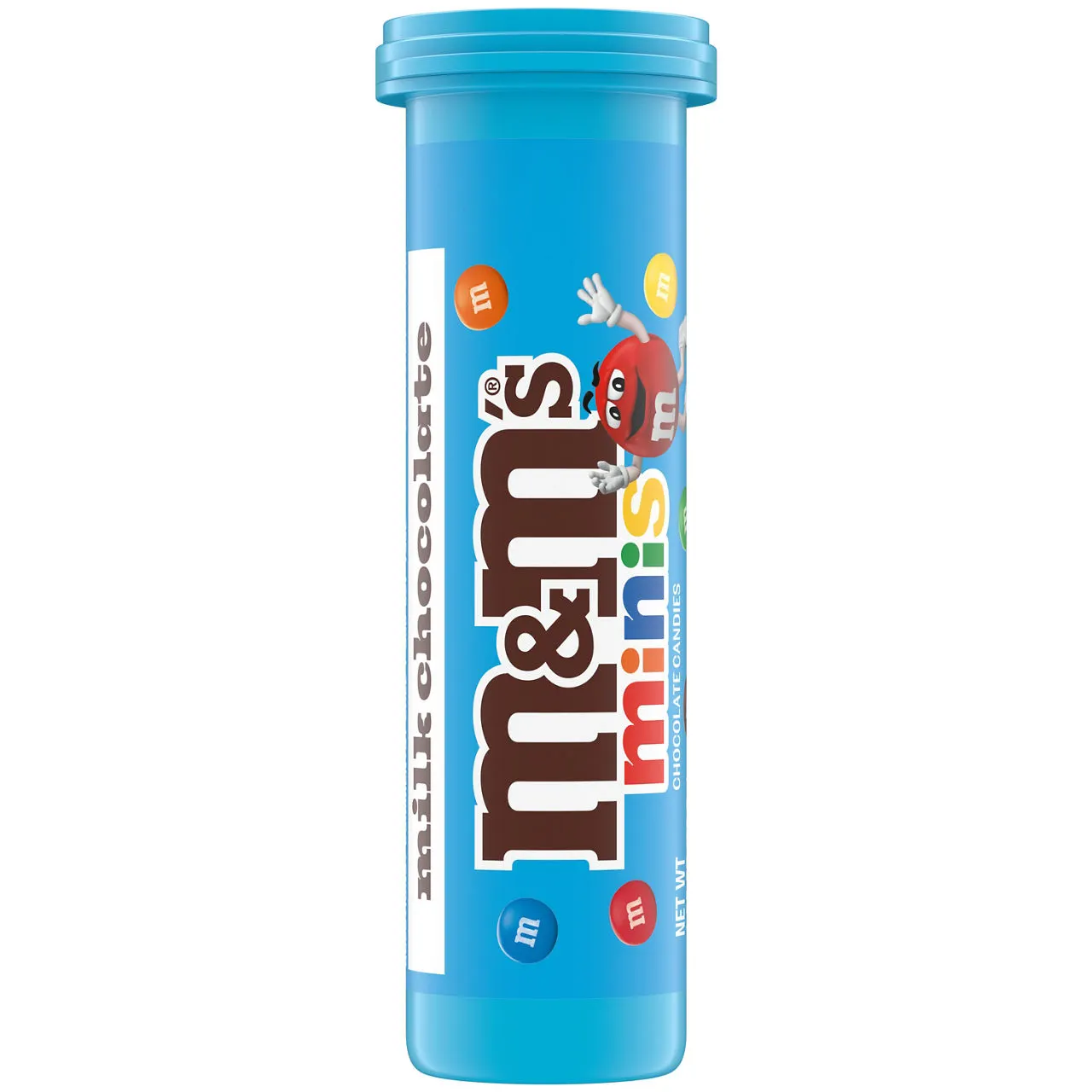 M&M'S MINIS Milk Chocolate Candy, 1.08 oz Tube (Package May Vary)