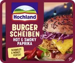 Hochland Burger Scheiben Hot & Smoky Paprika