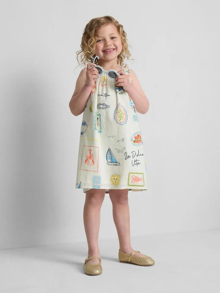 18 mois–9 ans | Robe imprimée