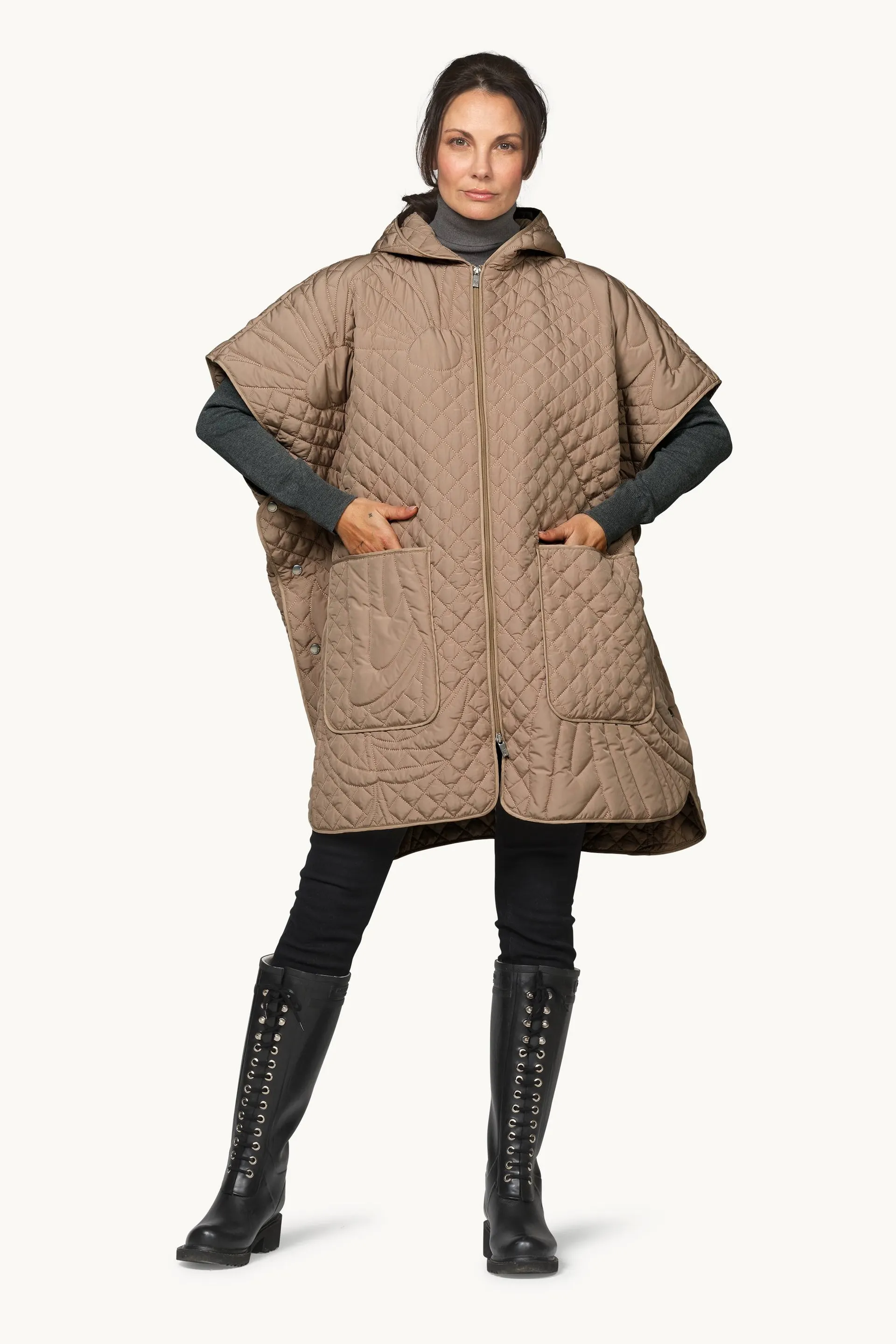 Quiltet Poncho