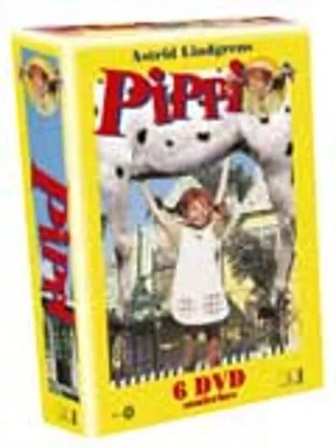 Pippi Langstrømpe - 6 DVD Samleboks