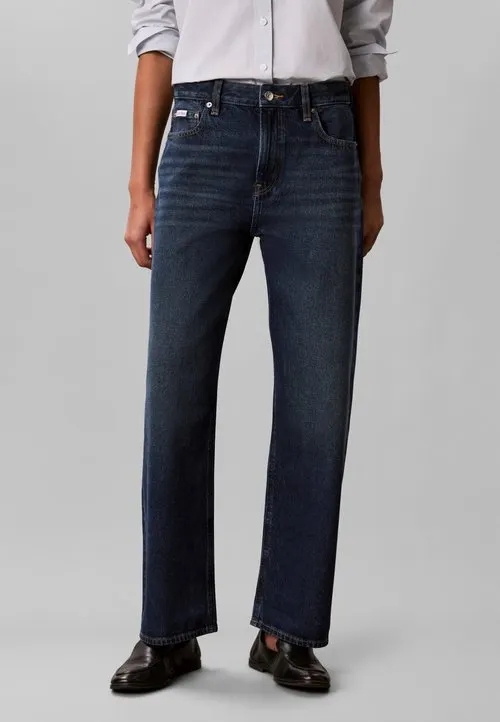 FADED RELAXED STRAIGHT LEG JEANS - Straight leg-jeans - merlot blue