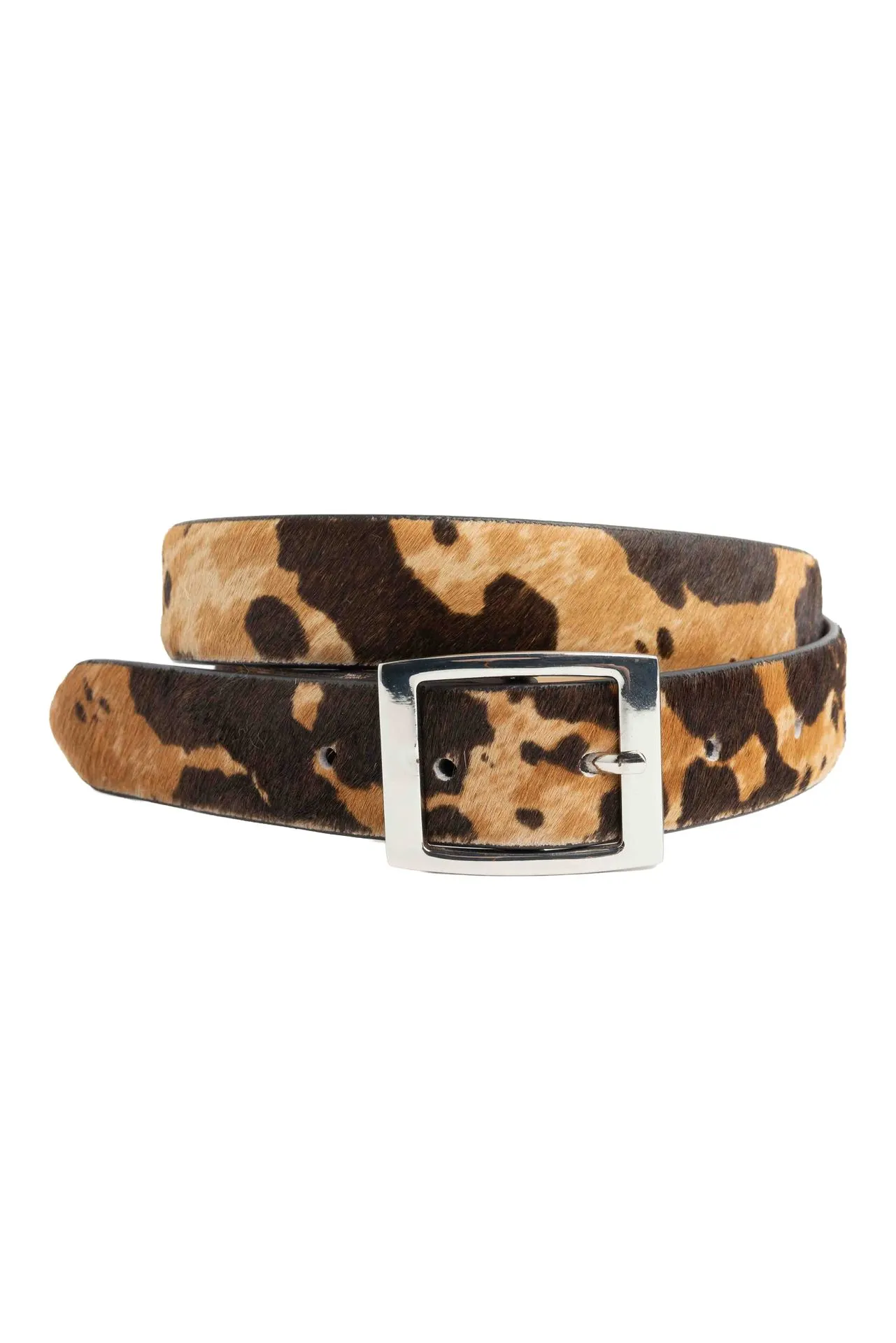 Riem met koeienprint