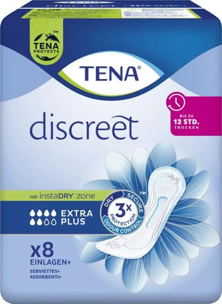 Tena Discreet Extra Plus Einlagen+ 8 St.