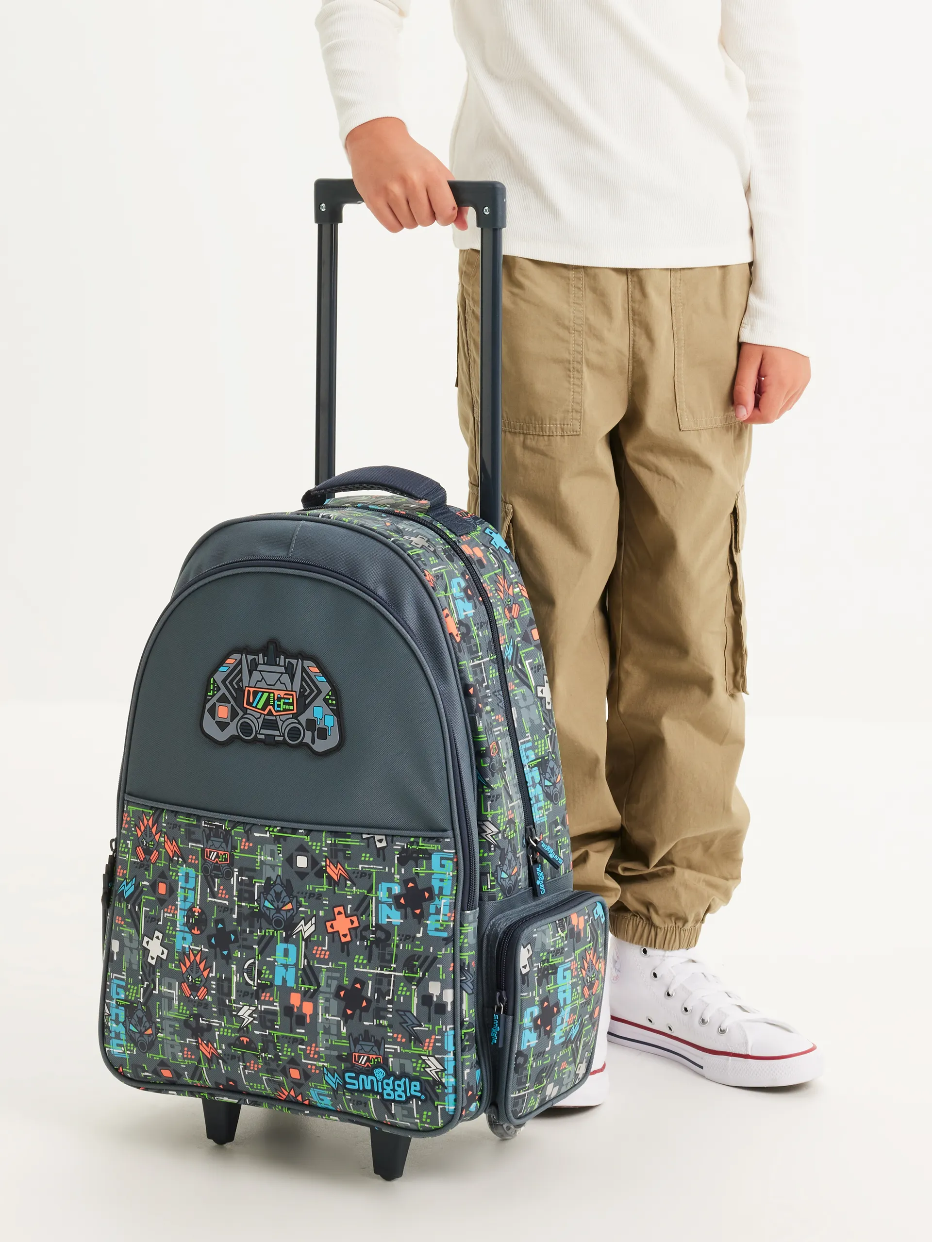 Trailblazer Trolley Backpack With Light Up Wheels