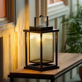 Solar LED Revere Lantern