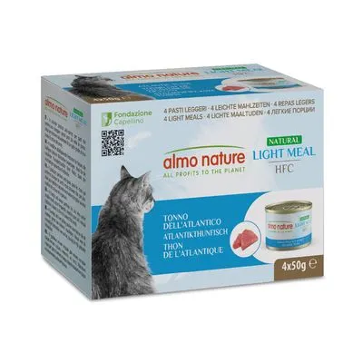 Lot Almo Nature HFC Natural Light 12 x 50 g pour chat