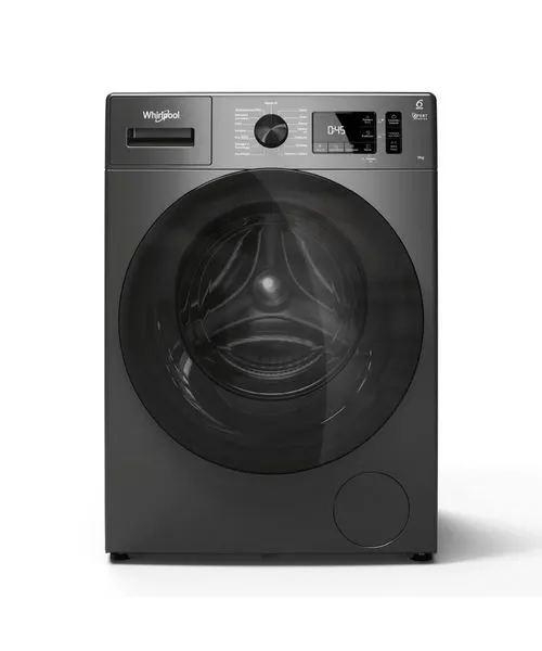 Lavarropas Whirlpool 9kg Wnq90as Inv 1400rpm 15prog Titanium