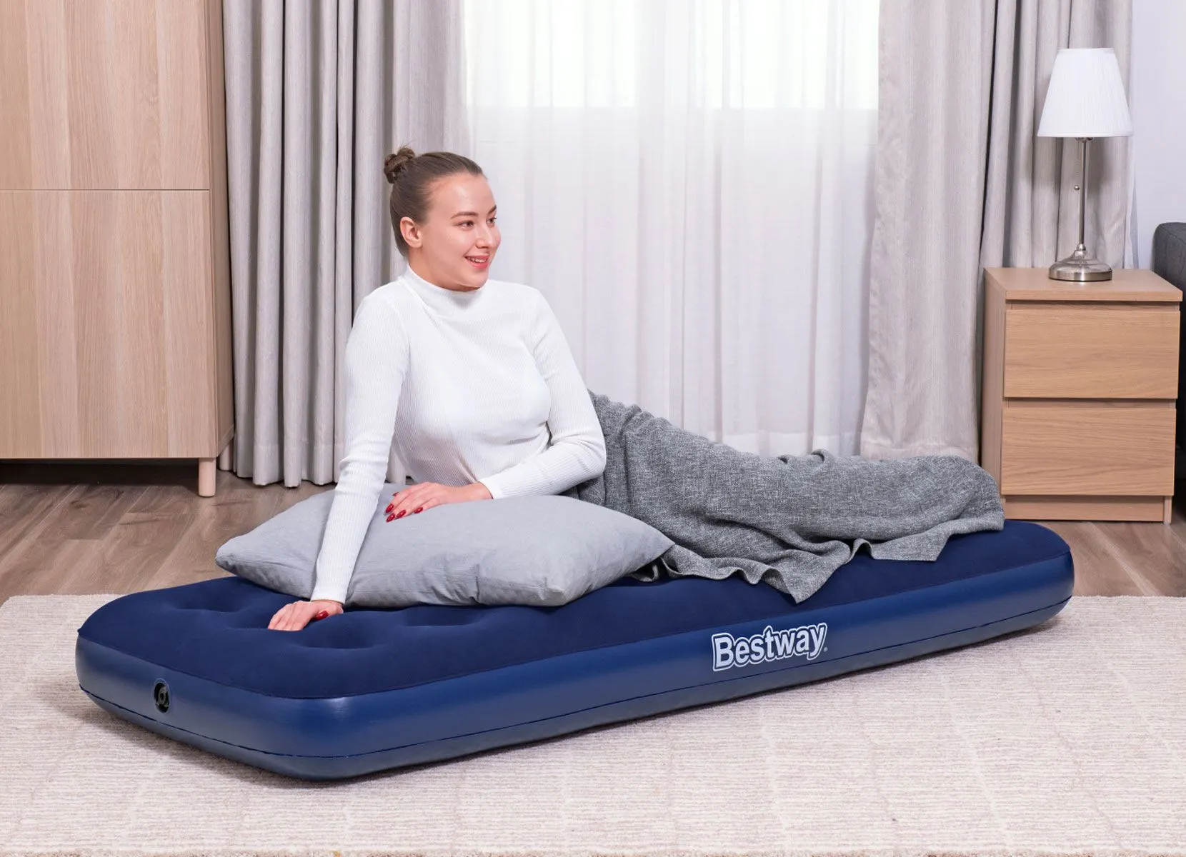 Bestway #67000 Single-Luftbett 185x76x22cm