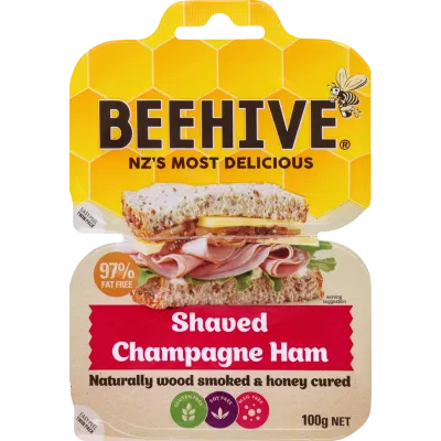 Beehive Shaved Champagne Ham