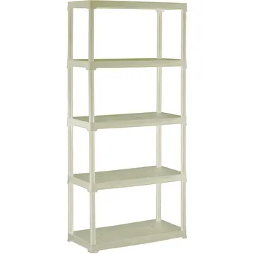 Scaffale a 5 ripiani Ecrù Linea Tempo