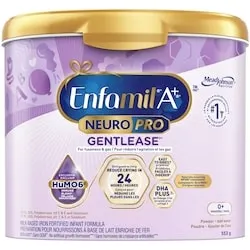 A+ NeuroPro Gentlease, Baby Formula, 0-12 months, Powder Tub