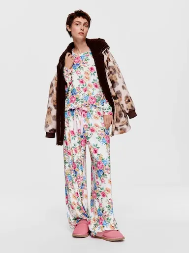 Wallpaper Plush Straight Leg Pj Pant