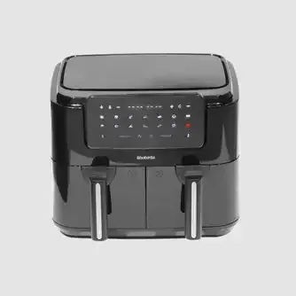 Brabantia Dual Drawer Air Fryer 2x4.5L 2400W BBEK1134