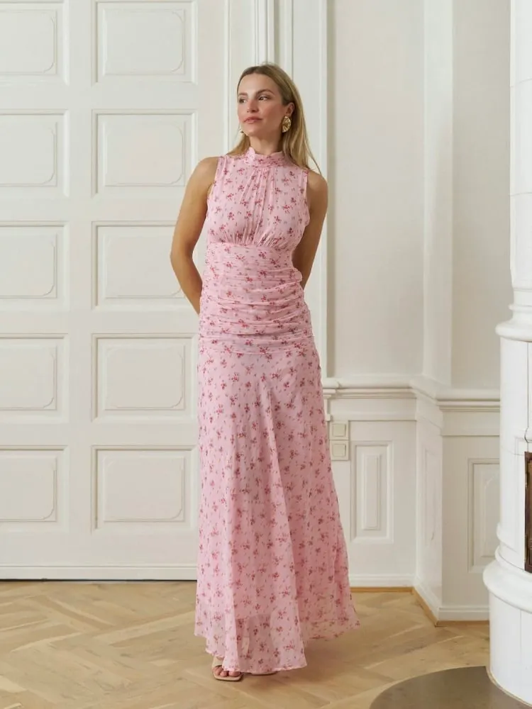 Dori Print Dress ROSE