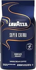 Lavazza Super Crema Whole Bean Coffee,…