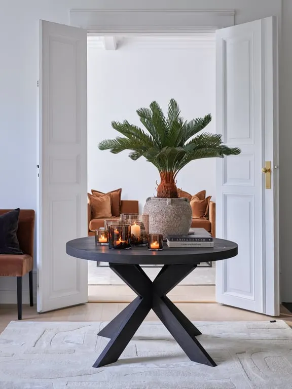 Nobel lyslykt Ø 20 cm H 21 cm, glass, brun