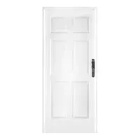 Puerta de exterior chapa M3710B blanca 80 x 200 x 7 cm izquierda