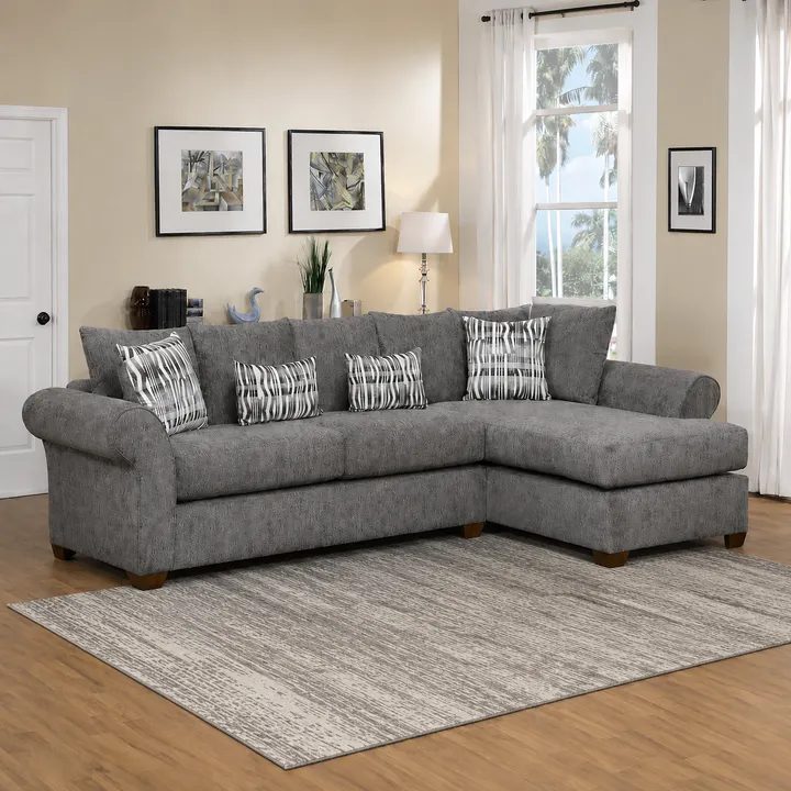 Montpellier Sofa by Arely Furniture - Gray