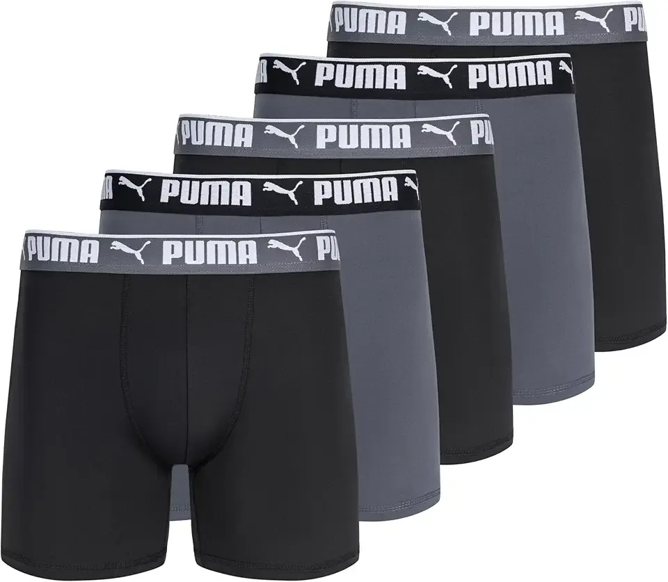Men's 5 Pack Performance Boxer Briefs