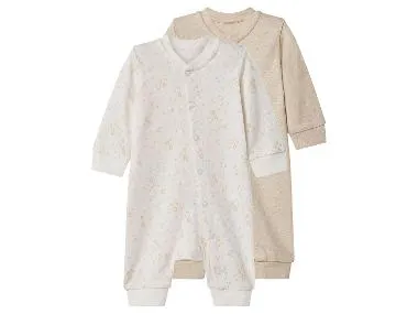 Pijama entero para bebé pack 2