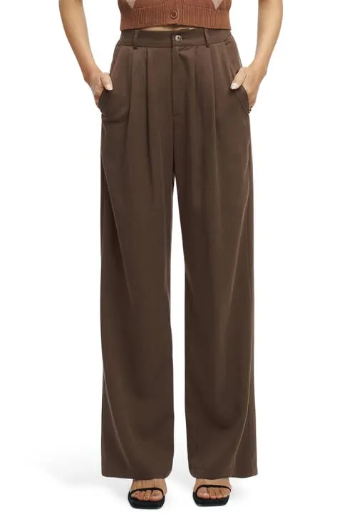 Reformation Mason High Waist Wide Leg Pants