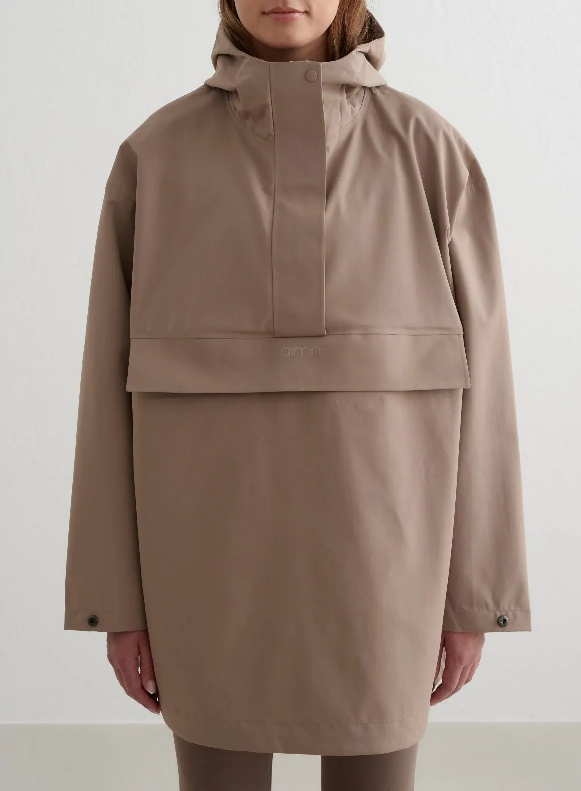 Espresso Waterproof Oversized Anorak