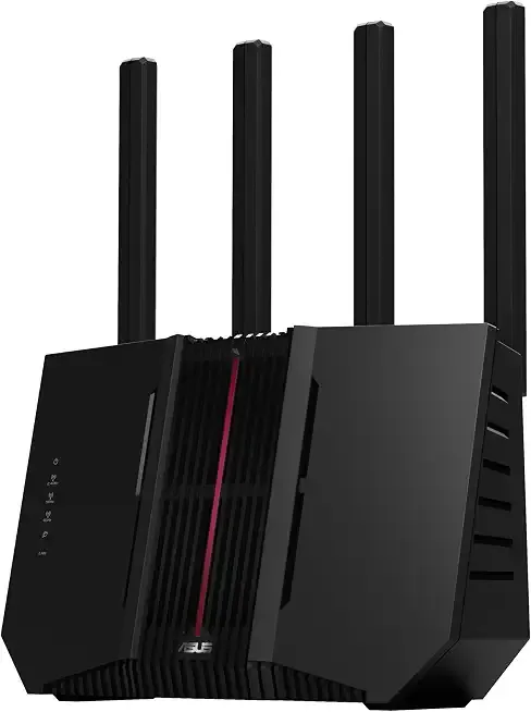 ASUS RT-BE92U WiFi 7 Router - Tri-Band (6GHz), 9.7 Gbps, x2 WAN, Mesh | Includes RJ-45 cable and power adapter for networking, connectivity and setup