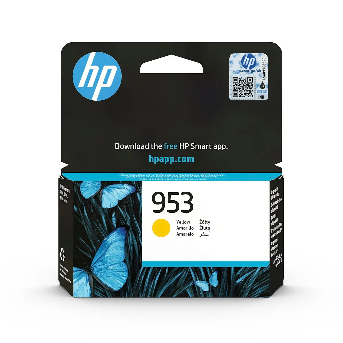 HP - HP 953 cartuccia di inchiostro originale, Giallo