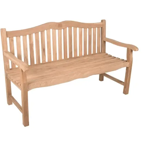 3-Sitzer Gartenbank ROMANG - Teak massiv - 150 cm