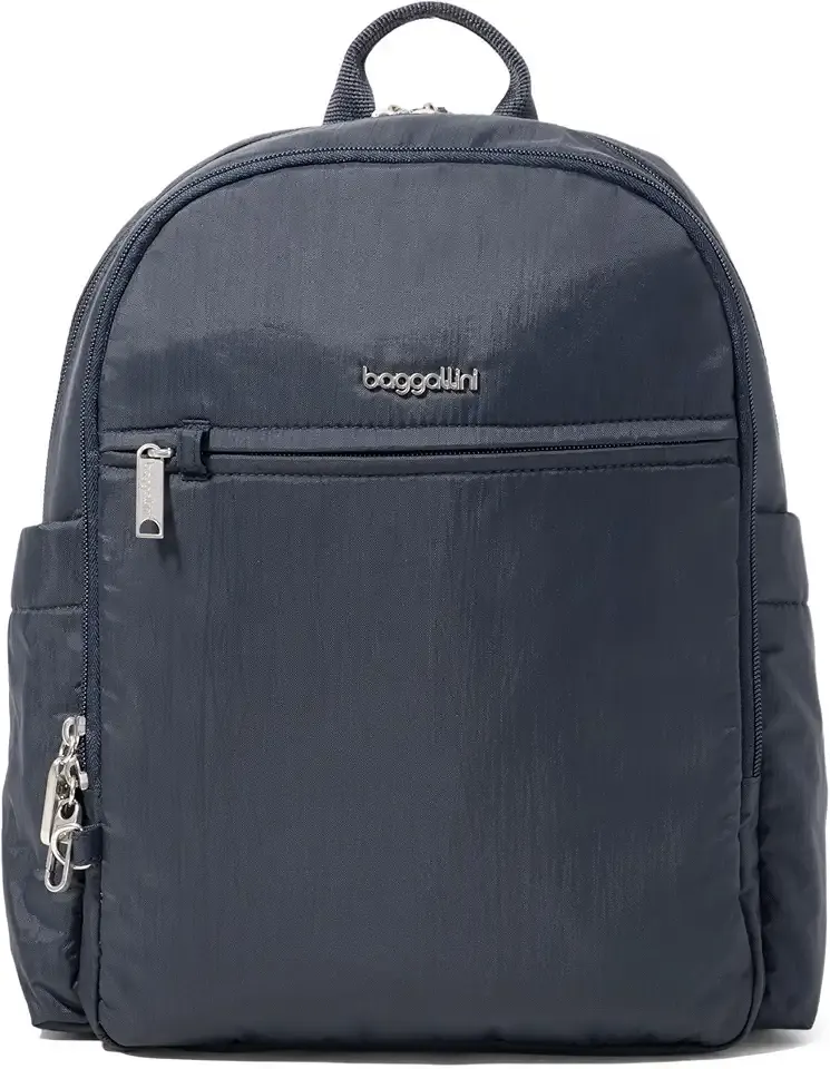 Securtex Anti-Theft Getaway Backpack - 9.4"x13"x5" Travel Safe Bag w/Locking Zippers, Slash-Resistant, RFID