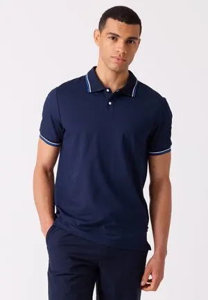 MONSOON POLO SHIRT - Poloskjorter - sky captain