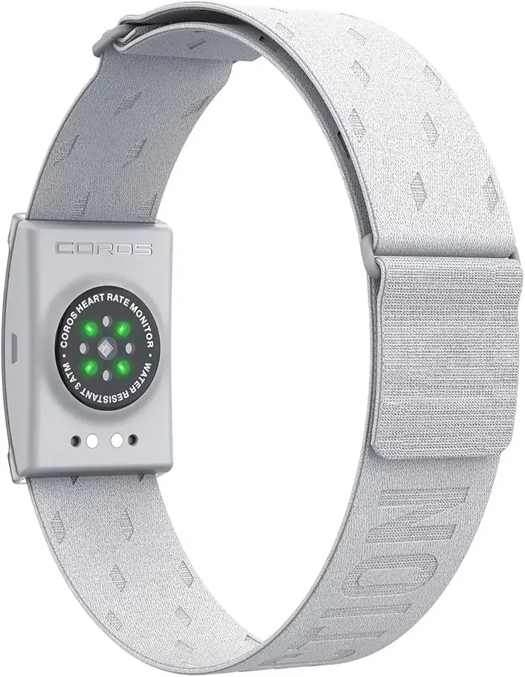 COROS Heart Rate Monitor, Comfort, Easy to wear, Auto-wear Detection, Advanced Sensor, Precise Data, Bluetooth, 38 Hours Battery Life, Connects up to 3 Devices at Once, for Run and Bike