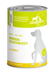 ANIMAL HEALTH Nierenschonkost mit Huhn für Hunde 6 x 400 g