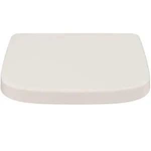 Copriwater I.Life B rettangolare originale per serie sanitari IDEAL STANDARD con chiusura rallentata in poliestere bianco eur