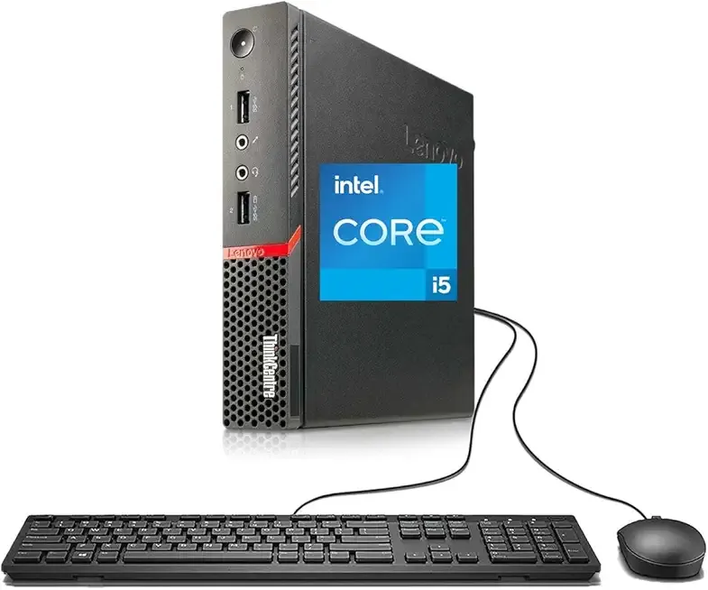Lenovo ThinkCentre M900 Tiny Desktop Computer Micro PC, Intel Core i5-6500T Up to 3.1 GHz, 16GB RAM, 256GB SSD, USB 3.0, DisplayPort, WiFi, BT Windows 11 Pro (Renewed)