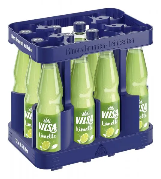 Vilsa Limette PET (Mehrweg) 12 x 0,50 l