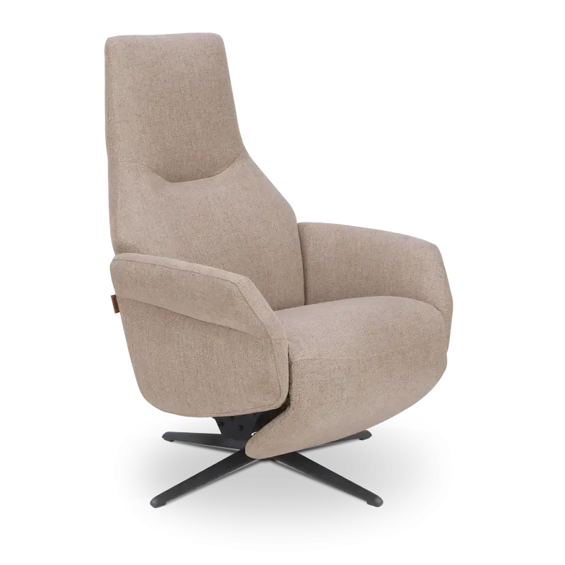 Relaxfauteuil Opera - handmatig - stof Soda Liver